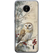 Чехол BoxFace Nokia C20 Christmas Owl