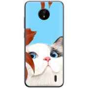 Чехол BoxFace Nokia C20 Wondering Cat