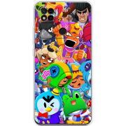 Чехол BoxFace Xiaomi Redmi 10A friends brawl stars