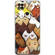 Чехол BoxFace Xiaomi Redmi 10A Sleepy Cats