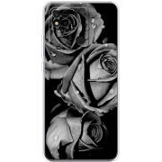 Чехол BoxFace Xiaomi Redmi 10A Black and White Roses