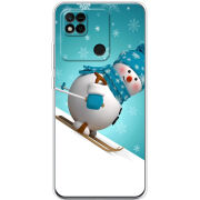 Чехол BoxFace Xiaomi Redmi 10A Skier Snowman