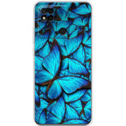 Чехол BoxFace Xiaomi Redmi 10A лазурные бабочки