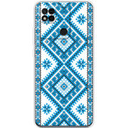 Чехол BoxFace Xiaomi Redmi 10A Блакитний Орнамент