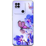 Чехол BoxFace Xiaomi Redmi 10A Orchids and Butterflies