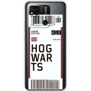 Прозрачный чехол BoxFace Xiaomi Redmi 10A Ticket Hogwarts