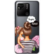 Прозрачный чехол BoxFace Xiaomi Redmi 10A Super Mama and Daughter
