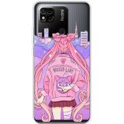 Прозрачный чехол BoxFace Xiaomi Redmi 10A Wiked Lady