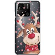 Прозрачный чехол BoxFace Xiaomi Redmi 10A Winter Deer