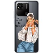 Прозрачный чехол BoxFace Xiaomi Redmi 10A Live The Moment