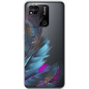 Прозрачный чехол BoxFace Xiaomi Redmi 10A Feathers
