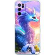 Чехол BoxFace OPPO A16 Дракон Сісу