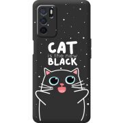 Черный чехол BoxFace OPPO A16 