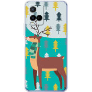 Чехол BoxFace Vivo Y21 Foresty Deer
