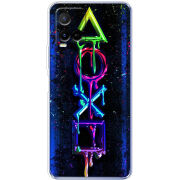 Чехол BoxFace Vivo Y21 Graffiti symbols