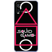 Чехол BoxFace Vivo Y21 siquid game игра в кальмара