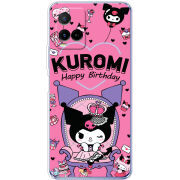 Чехол BoxFace Vivo Y21 День народження Kuromi