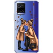 Прозрачный чехол BoxFace Vivo Y21 Mommy Is My BFF