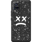 Черный чехол BoxFace Vivo V21 Sad Way