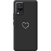 Черный чехол BoxFace Vivo V21 My Heart