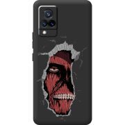 Черный чехол BoxFace Vivo V21 Нападение на Титана