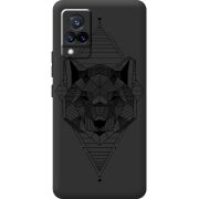 Черный чехол BoxFace Vivo V21 