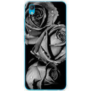 Чехол BoxFace Vivo Y1S Black and White Roses