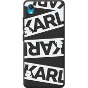 Черный чехол BoxFace Vivo Y1S White Karl