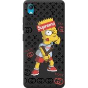 Черный чехол BoxFace Vivo Y1S Yellow Fun