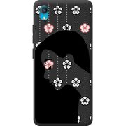 Черный чехол BoxFace Vivo Y1S Flower Hair