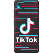 Черный чехол BoxFace Vivo Y1S Tik Tok