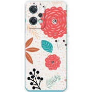 Чехол BoxFace OnePlus Nord CE 2 Lite 5G Line Flowers