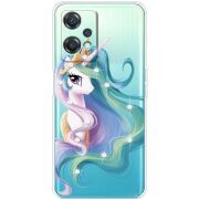 Чехол со стразами OnePlus Nord CE 2 Lite 5G Unicorn Queen