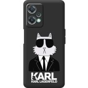 Черный чехол BoxFace OnePlus Nord CE 2 Lite 5G Cat in Black