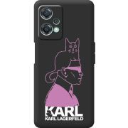 Черный чехол BoxFace OnePlus Nord CE 2 Lite 5G Pink Karl