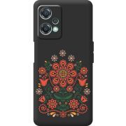 Черный чехол BoxFace OnePlus Nord CE 2 Lite 5G Ukrainian Ornament