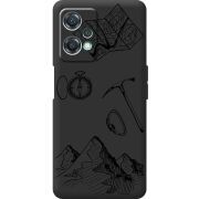 Черный чехол BoxFace OnePlus Nord CE 2 Lite 5G Mountains