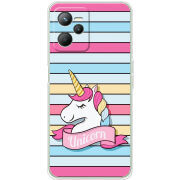 Чехол BoxFace Realme C35 Unicorn