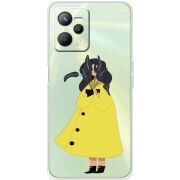 Прозрачный чехол BoxFace Realme C35 Just a Girl