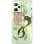 Прозрачный чехол BoxFace Realme C35 Cute Mermaid