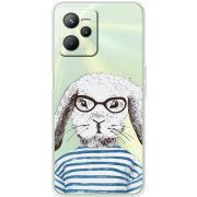 Прозрачный чехол BoxFace Realme C35 MR. Rabbit