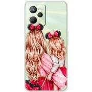 Прозрачный чехол BoxFace Realme C35 Mouse Girls