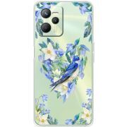 Прозрачный чехол BoxFace Realme C35 Spring Bird
