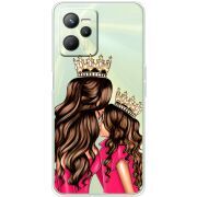Прозрачный чехол BoxFace Realme C35 Queen and Princess