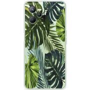 Прозрачный чехол BoxFace Realme C35 Palm Tree