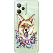Прозрачный чехол BoxFace Realme C35 Winking Fox