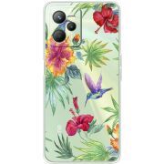 Прозрачный чехол BoxFace Realme C35 Tropical