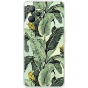 Прозрачный чехол BoxFace Realme C35 Banana Leaves