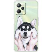 Прозрачный чехол BoxFace Realme C35 Husky