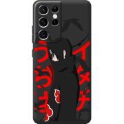 Черный чехол BoxFace Samsung G998 Galaxy S21 Ultra Учиха Итачи